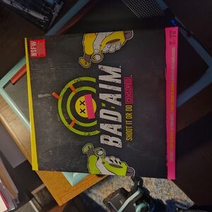 Bad Aim Card Game - Black and Yellow